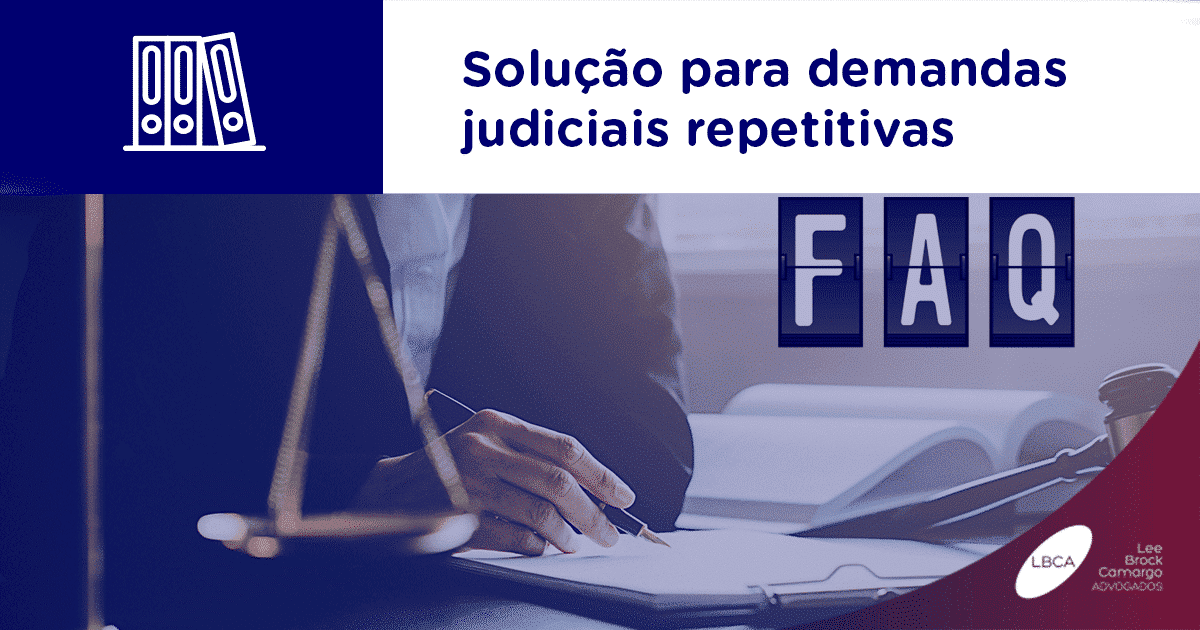 Solução para demandas judiciais repetitivas