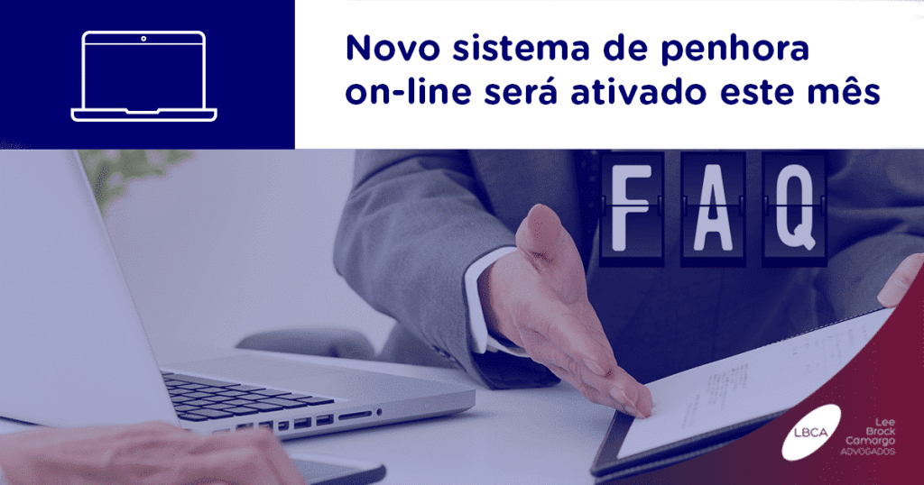 Novo sistema de penhora on-line será ativado este mês