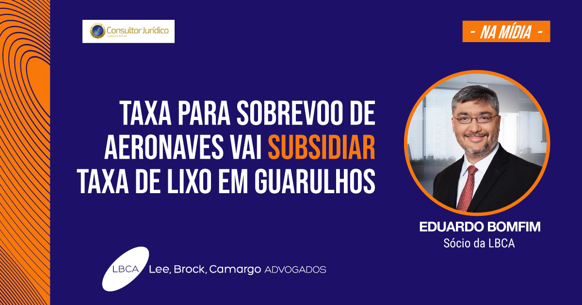 Taxa para sobrevoo de aeronaves vai subsidiar taxa de lixo em Guarulhos