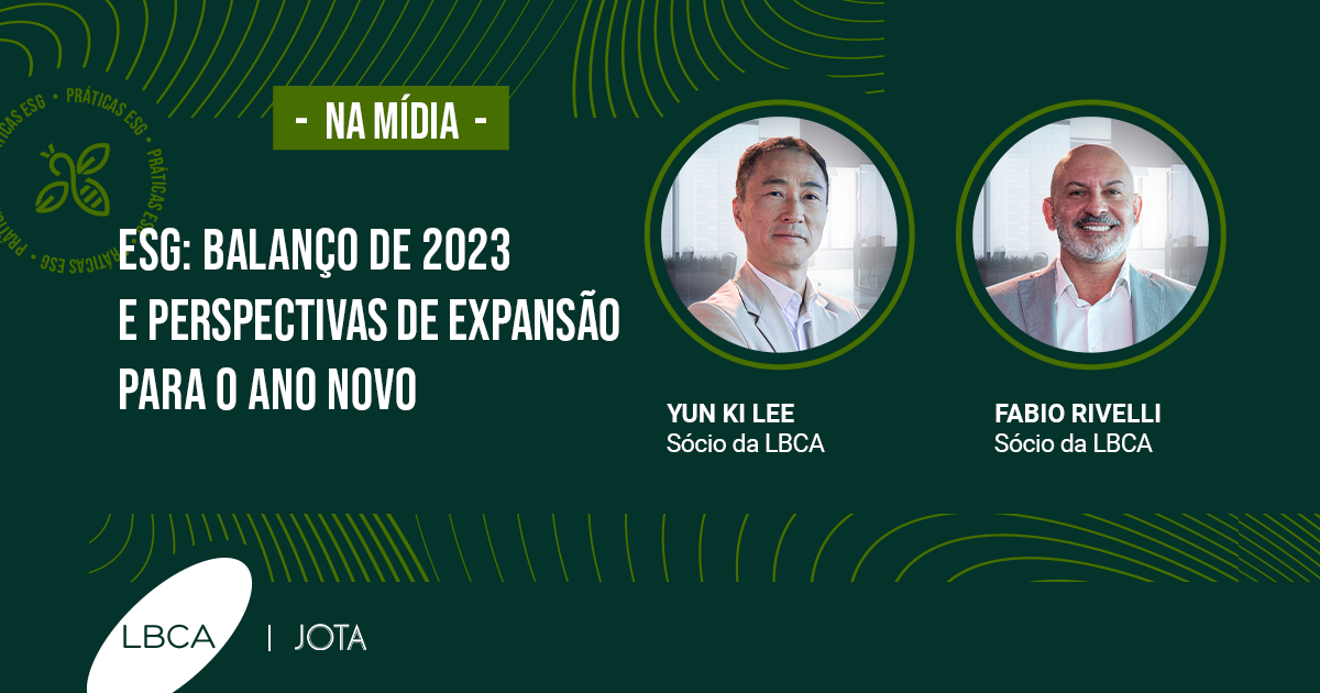 ESG: balanço de 2023 e perspectivas de expansão para o ano novo